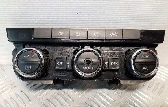 Skoda Octavia Mk3 (5E) Climate control unit 5E0907044AB 5HB01128280
