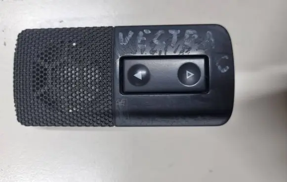 Opel Vectra C Electric window control switch 24437646
