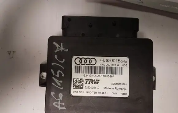 Audi A6 S6 C7 4G Other control units/modules 4H907801E 4H0907801A