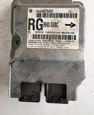 Chrysler Grand Voyager IV Airbag control unit/module 05094035AD 19224AE TMD186641003