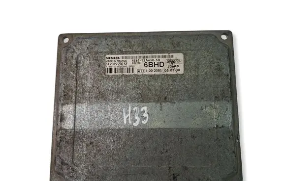Ford Fiesta Engine control unit/module 4S6112A650SD S120977015F