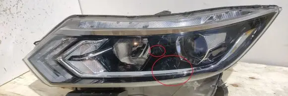 Nissan Qashqai Headlight/headlamp 10019009 3033238