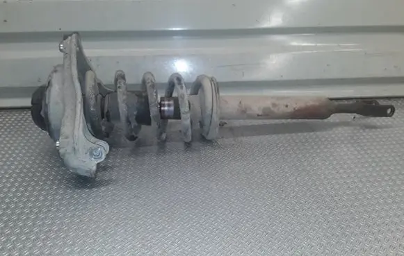 Audi A6 S6 C6 4F Front shock absorber with coil spring 