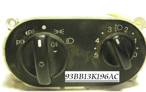 Ford Mondeo MK I Light switch 93BB13K196AC