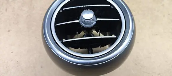 Dashboard side air vent grill/cover trim