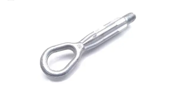 Towing hook eye
