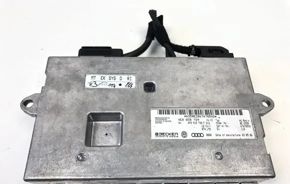 Audi A6 S6 C6 4F Head unit multimedia control 4E0035729 4F0910730F