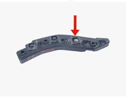 Front bumper mounting bracket