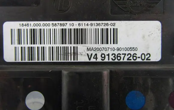 Mini One - Cooper Clubman R55 Fuse module V4913672602
