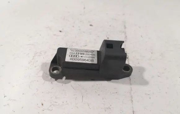 Airbag deployment crash/impact sensor