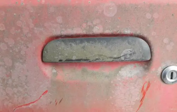 Mazda 121 Front door exterior handle