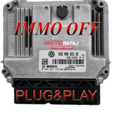 Volkswagen PASSAT B5.5 Engine control unit/module 03G906021AC 1039S25986 0281012719