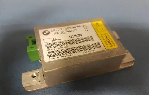 BMW 7 E65 E66 Airbag control unit/module 12219989 6692047000Y 65776920470