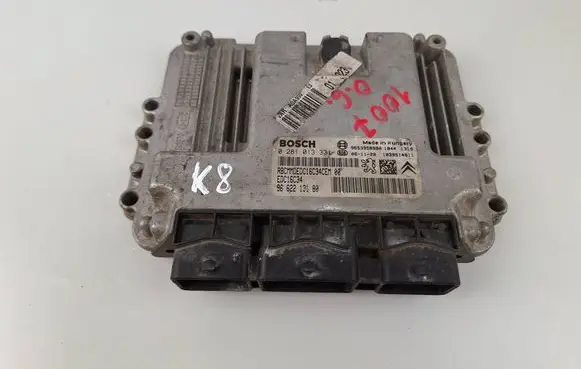 Peugeot 307 Engine control unit/module 9662213180 0281013331 9653958980