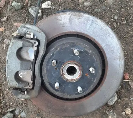 Lexus ES VII XZ10 Front wheel hub spindle knuckle