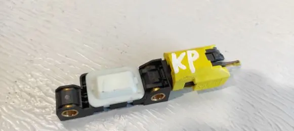 Airbag deployment crash/impact sensor