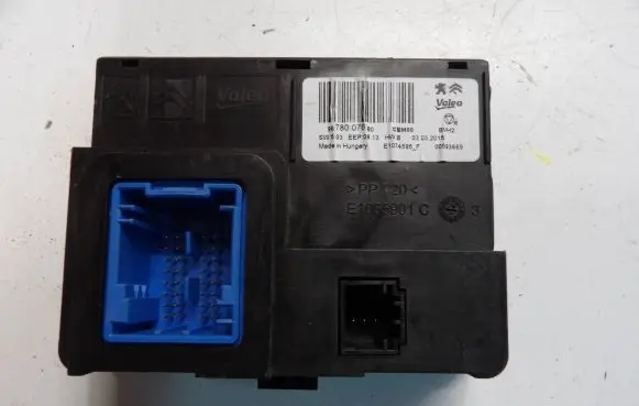Peugeot 3008 I Air conditioning/heating control unit 9678007680 E1074595F