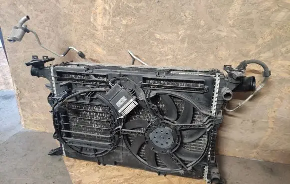 Audi A4 S4 B8 8K Radiator set 8K0121251R 8K0145805G