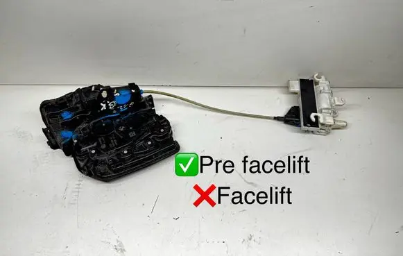 BMW 7 G11 G12 Rear door soft close latching motor 2581909 A046465 18283810