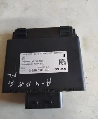 Audi A4 S4 B8 8K Voltage converter/converter module 8K0959663B 8K0959663