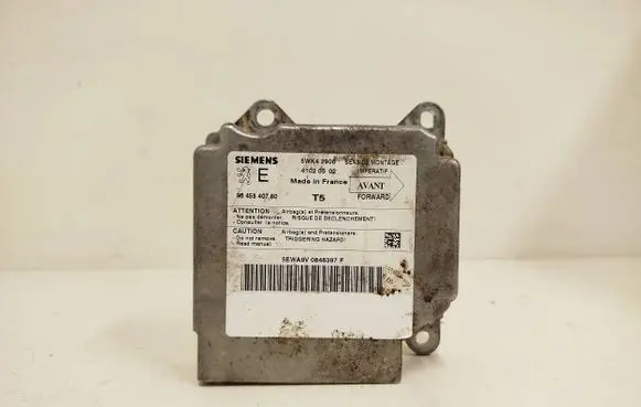 Peugeot 307 Airbag control unit/module 9645840780 41020502 5WK42908