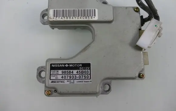 Nissan Micra Airbag control unit/module 4079330750