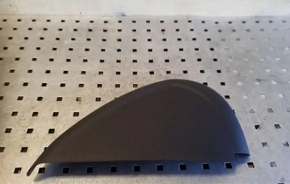 Dashboard side end trim