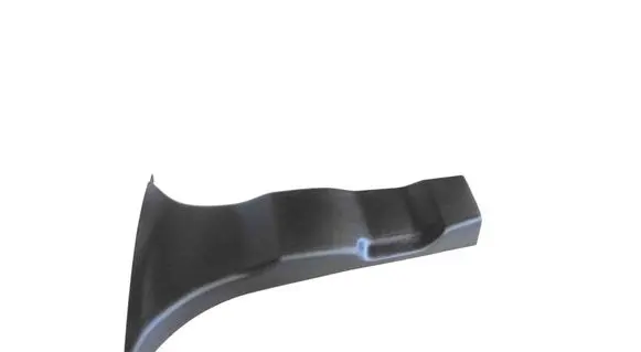 (B) pillar trim (bottom)