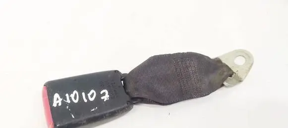 Mitsubishi Lancer X Rear seatbelt buckle