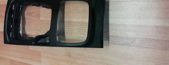 Gear shifter surround trim plastic