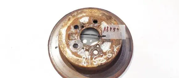 Subaru Legacy Rear brake disc neventiliuojamas