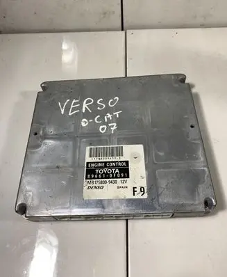 Toyota Corolla Verso E121 Engine control unit/module 896610F091