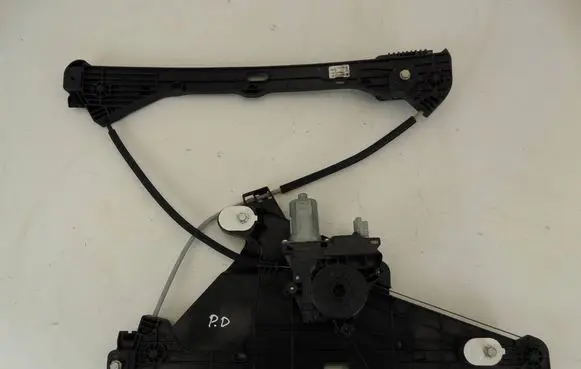 Front door window regulator with motor