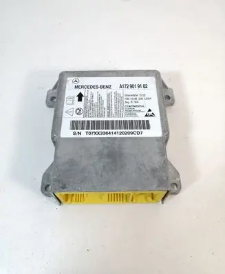 Mercedes-Benz SLK R172 Airbag control unit/module A1729019102 5WK44934