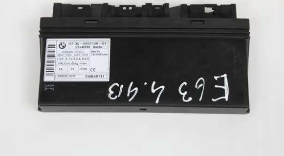 BMW 6 E63 E64 Voice control module 6957140