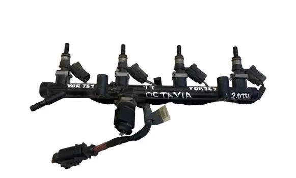 Skoda Octavia Mk3 (5E) Fuel injectors set 06L906031A 0280158266 06L971627A