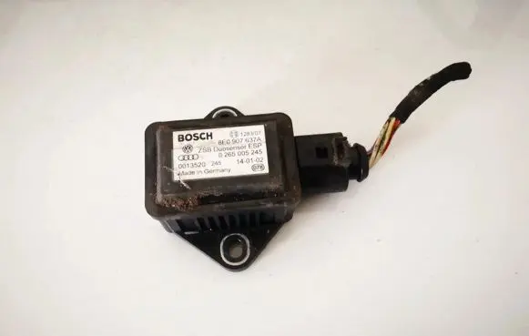 Audi A6 S6 C5 4B ESP acceleration yaw rate sensor 8e0907637a 0265005245