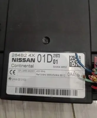 Nissan Navara D40 Comfort/convenience module 284B24X03A