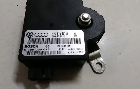 Audi A6 S6 C6 4F Other control units/modules 4F0915181A 0199000013