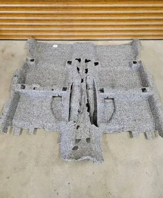Toyota Prius (XW50) Front floor carpet liner 58511-47010