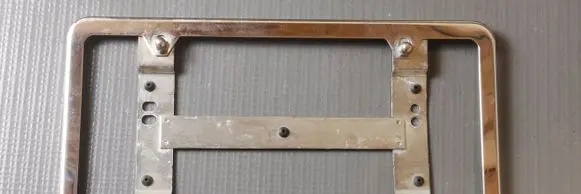 Volvo XC60 Number plate surrounds holder frame 