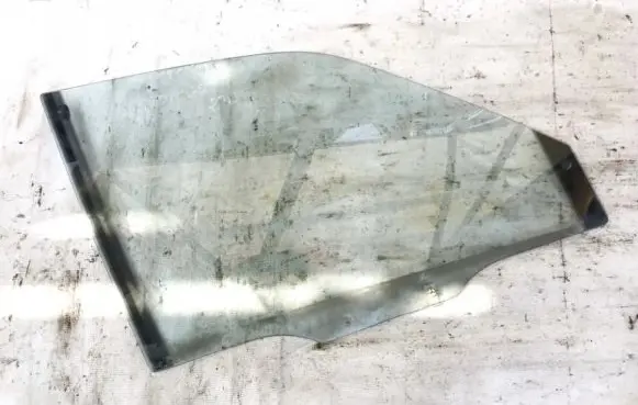 Mazda 626 Front door window glass four-door