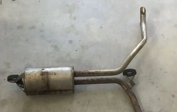 Honda Civic IX Rear muffler/silencer tail pipe 