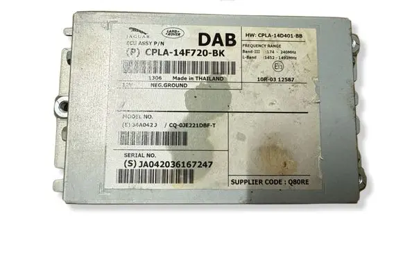 Jaguar XF X250 HiFi Audio sound control unit CPLA14F720BK