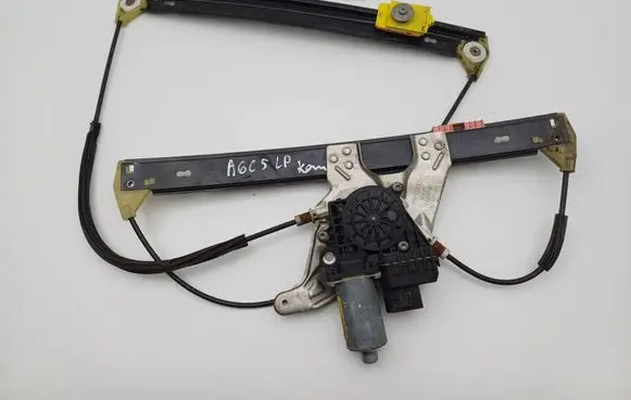 Audi A6 S6 C5 4B Front door window regulator with motor 4B0959801E 4B0837397