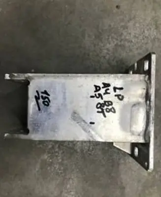 Front bumper shock/impact absorber