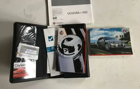 Opel Astra H Owners service history hand book 
