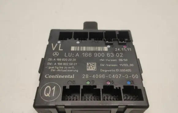 Mercedes-Benz ML W166 Door control unit/module A1669006302
