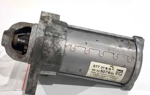 Peugeot 308 SW Starter motor 9830507480