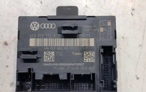 Audi A6 S6 C6 4F Door control unit/module 4F0959792R